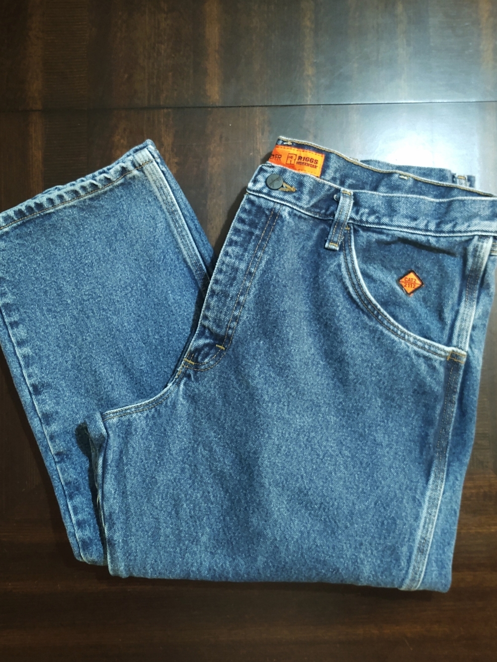 Wrangler FR Riggs Workwear Jeans 38 X 32